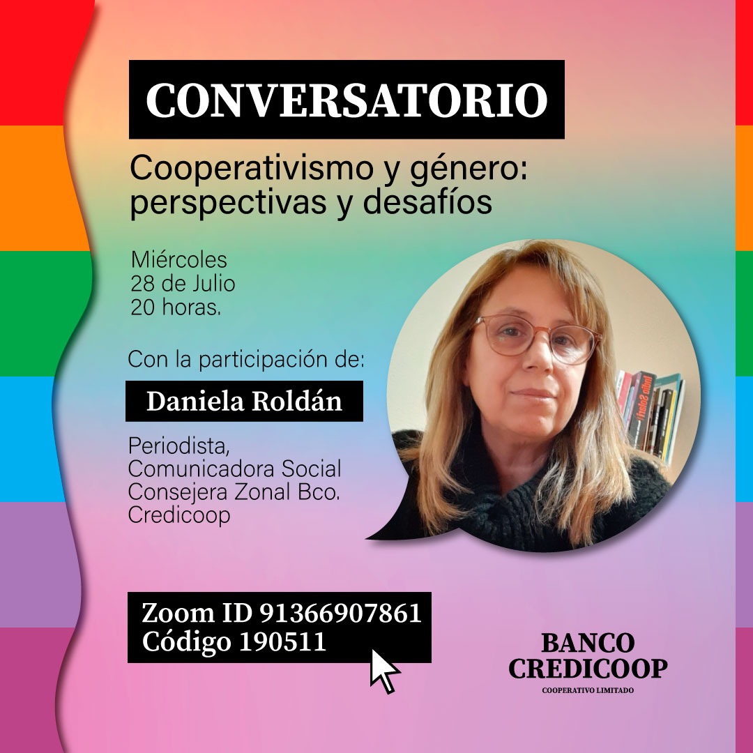 Conversatorio: Cooperativismo y Genero. Perspectivas y desafíos